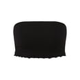 thumbnail image 6 of No Boundaries Women's Ruffle Bandeau, Sizes XS-3XL, 6 of 8