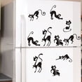 thumbnail image 5 of 1 Pcs Halloween Black Cat Wall Sticker for Men and Women Room Bedroom Classroom Car Window Cute Stickers Waterproof Large Vinyl Decals Home Accessories Party Decorations(black), 5 of 7