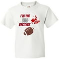 thumbnail image 3 of Inktastic I'm the Big Brother Football Youth T-Shirt, 3 of 5