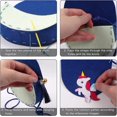 thumbnail image 4 of kit De Couture Pour Enfants (licorne Bleu Marine), Kit De Bricolage Pour Petites Filles, Kit De Bricolage Licorne Non Tiss Avec Fil, Aiguille Et A, 4 of 5