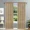 Gold, variant on Gorgeous Home Linen 2-pc Semi-Sheer Mint Green Faux Silk See-Through Curtain Rod Pocket Panels 55" wide x 63" long each pc