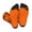 2 Black-2, variant on Halloween Bats Print Crew Socks for Men and Women, Men's Soft Moisture-wicking Sock