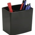 thumbnail image 7 of Officemate 2200 Series Large Pencil Holder w/3 Stepped Compartments, Black (22292), 7 of 7