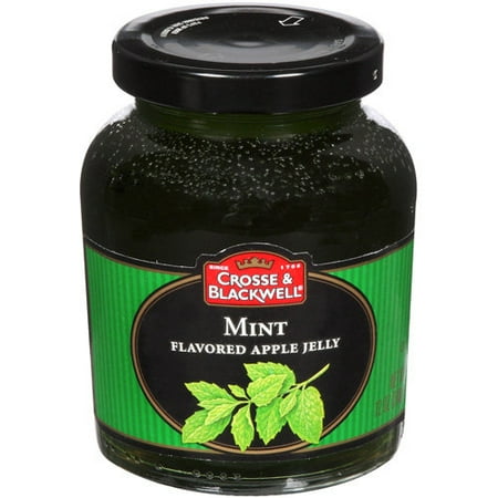 - (3 Pack) Crosse & Blackwell Mint Flavored Apple Jelly, 12 oz