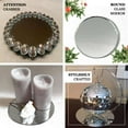 thumbnail image 4 of Efavormart 12" Round Glass Mirror Wedding Party Table Decorations Centerpieces - 4 PCS, 4 of 8