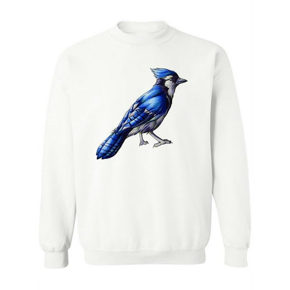 A Blue Bird Sweatshirt Women -SPIdeals Designs, Female Large