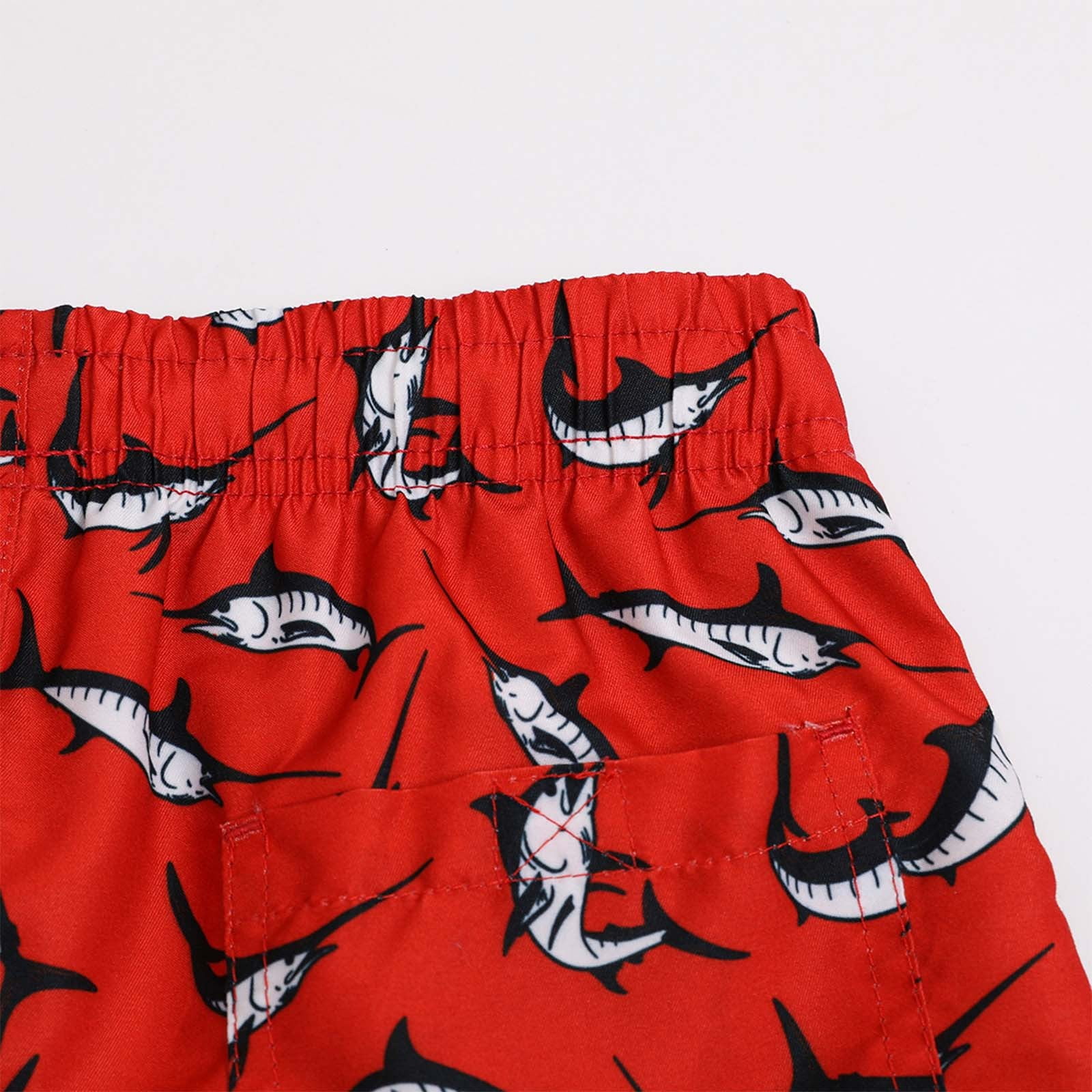 Gubotare 2 Pack Boys Swim Trunks Bathing Bottom Suit Quick Dry Swim Shorts Beach Swimsuit for Boy 5T 7T 8T 10T 14T,Red/ 14-16 Years
