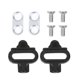 thumbnail image 2 of SolUptanisu Tacos Reemplazo para icleta Zapatos de icleta de monta?a Tacos Pedal Locking Plate Accesorio Compatible con el Shimano SPD Indoor Cycling & Mountain Bike Cleat Set Ecomeon no, 2 of 6