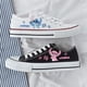 thumbnail image 1 of Disney Lilo &amperio; Zapatos de lona de puntada, zapatos con patrón de pequeño monstruo de dibujos animados Kawaii, zapatos de lona bajos deportivos informales a la modaS0139 Deng Xun unisex, 1 of 2