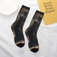 thumbnail image 4 of Uemuo Medieval Knight And Dragon Printed Kids Boys Socks Seamless Crew Socks Crazy Funny Athletic Sport Socks for Children, 4 of 5