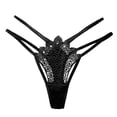 thumbnail image 1 of Vente de Liquidation 2025 Culottes pour Femmes sous-Vêtements Strings Dentelle Bikini Culottes String Extensible, 1 of 3