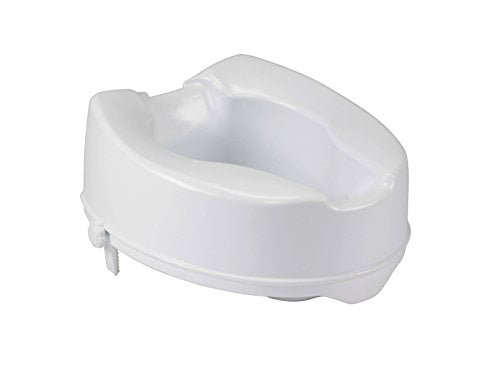 Drive Medical Raised Toilet Seat with Lock, Standard Seat 