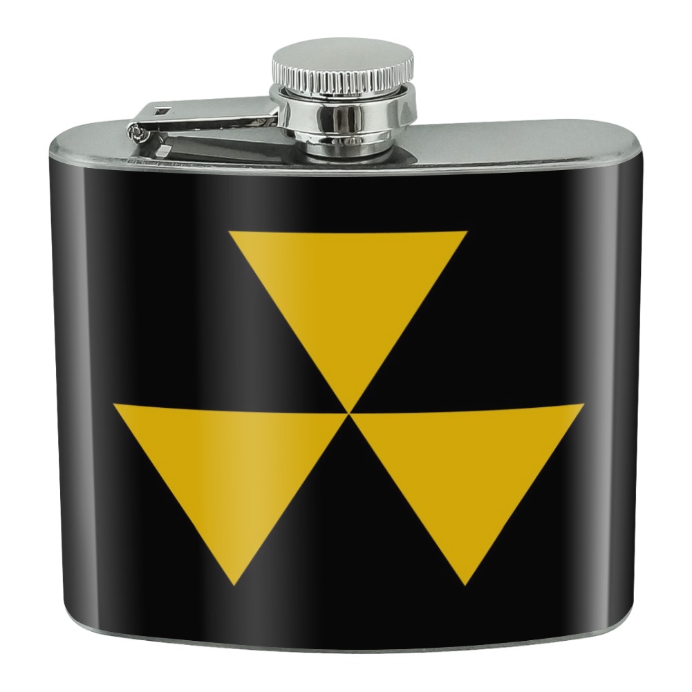 Fallout Shelter Civil Defense Symbol Radioactive Radiation Safe Zone