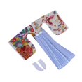 thumbnail image 3 of Ropa de muñeca con kimono tradicional japonés, figura de acción femenina a escala 1/6 Estilo G, 3 of 9