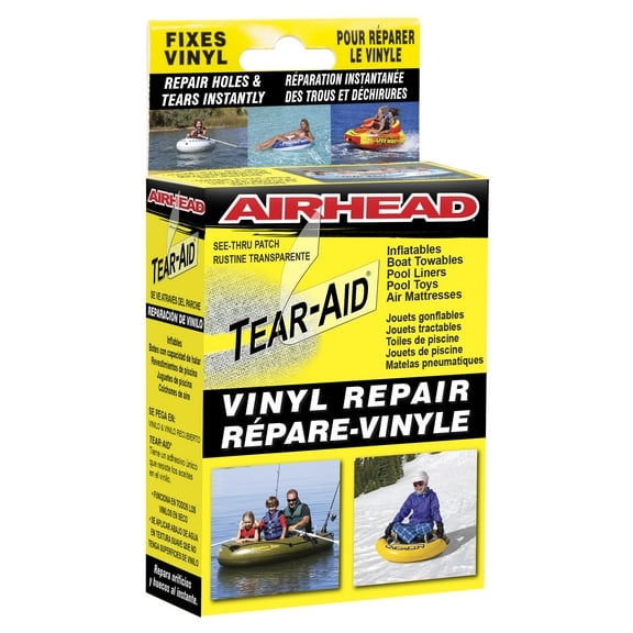 Airhead Tear Aid Repair Patch Kit See-Through UV-Resistant