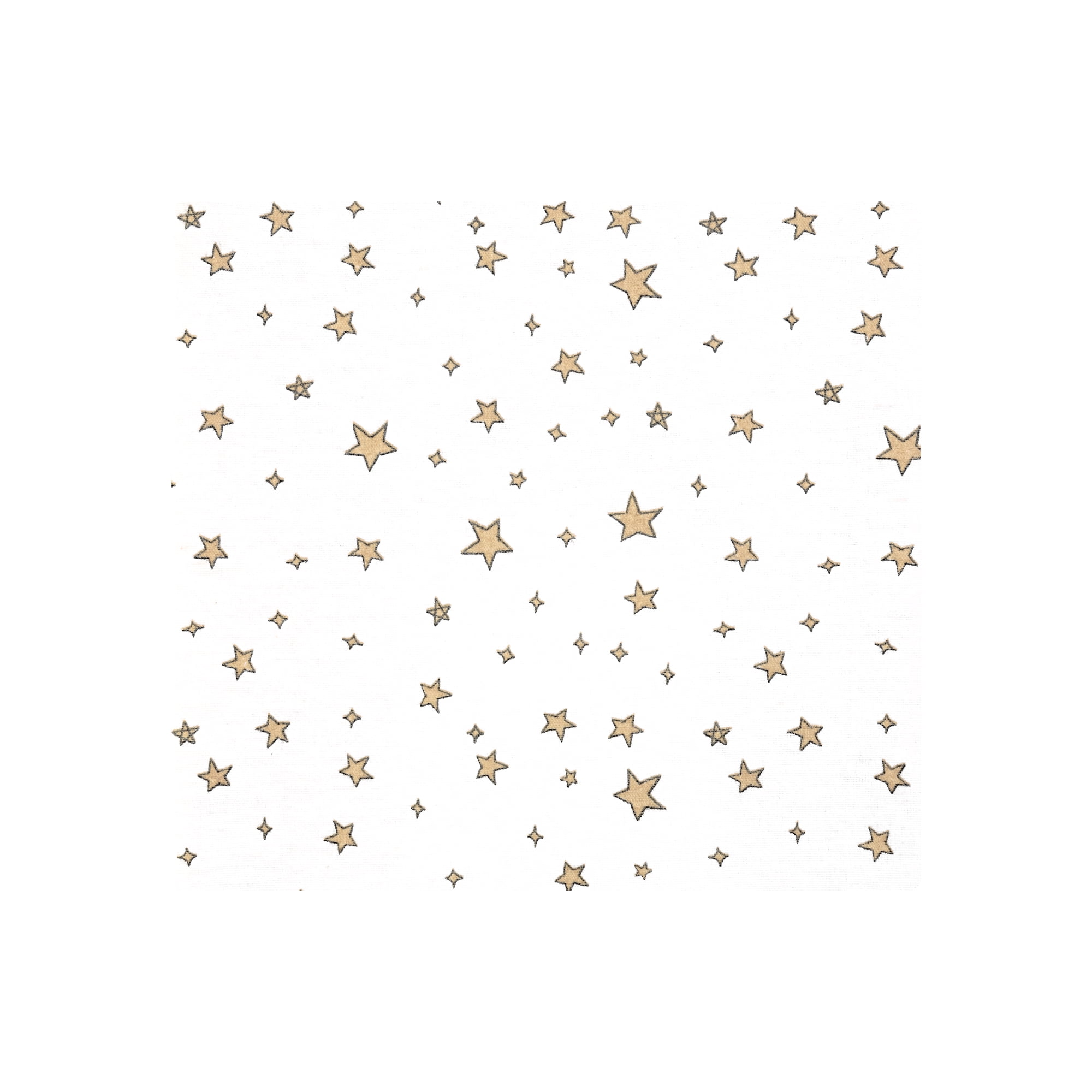 Hudson Baby Unisex Baby Cotton Poly Flannel Receiving Blankets, French Bulldog Stars, One Size