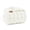 White, variant on U by Bedsure Faux Fur Throw Blanket, Double-Sided 500GSM, Warm Soft Cozy, Machine Washable, 50x60 Winter Blanket, Brown