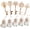 Rose Gold, variant on 50 count Wedding Favors Key Bottle Openers,Bridal Shower Party Favors with Thank You Card Tag and Chains, Shower Favors for Guests or Souvenirs for guests Bulk(Rose )