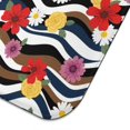 thumbnail image 5 of Pioneer Flower Floral Print Pattern Kitchen Dish Drying Mat 1 Pack, Ultra Absorbent Microfiber Drainer Mat, 16"x18", 5 of 6