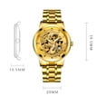 thumbnail image 2 of DESIGNICE 2026 New Men'S Watch Gold Dragon Sculpture Quartz Watch Luxury Men Steel Wristwatch for Daily Wear,Office,Party,Formal,Casual, 2 of 7