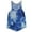 blue, variant on BDG Womens Two Tone Tank Top, Blue, Large