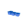 thumbnail image 5 of Storex 4 Gallon Open Recycle Bin, Blue, 6-Pack, 5 of 7