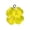 Yellow, variant on 24 Pcs St. Patrick's Day Shamrocks Mini Resin Ornament Set, Good Luck Clover Hanging Bauble Pendant Decoration for Keyring Tree Shelf Home Decor Irish Festival(Green)
