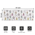 thumbnail image 5 of White Princess Knight Pattern Door Rugs,Washable Non Slip Door Mats Indoor,Decorative Door Mats,Entry Mat Indoor for Entrance,Bedroom,Kitchen,Bathroom,16"x47", 5 of 6