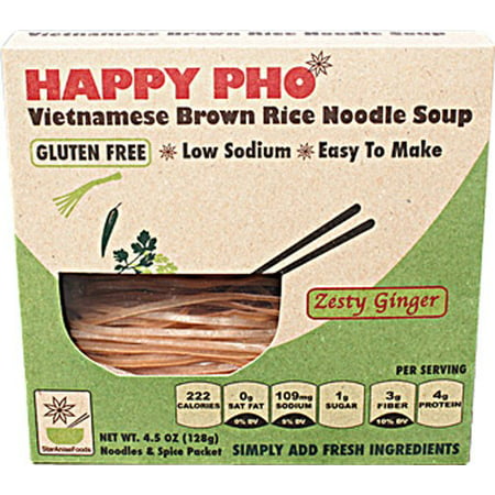 Foods Happy Phozesty Ginger Noodle Soup, 4.5 Oz.