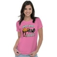 thumbnail image 3 of Woot Woot Hump Day Wednesday Camel Womens Slim Fit Graphic Tee Brisco Brands X, 3 of 5