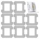 thumbnail image 1 of W1 8 Pack Washable Microfiber Cleaning Cloths W1 Pro Accessories Kit for Ecovacs Winbot W1 W1 Pro Series Window Vacuum Robot, 1 of 4