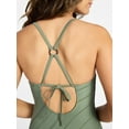 thumbnail image 4 of Time and Tru Women's and Women's Plus Collections V-Neck One Piece Swimsuit, 4 of 5
