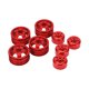 thumbnail image 5 of Nimomo Cubo de Rueda RC, Cubo de llanta de Rueda RC de aleación de Aluminio razonable para vehículos Modelo WPL Fj40 C14 C24 B14 B24 B16 B36 1/16(Rojo), 5 of 5