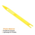 thumbnail image 3 of Netting Needle Shuttles 9#, 5 Pack Plastic Fishing Net Repair Tool, Yellow, 3 of 5