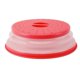thumbnail image 1 of Couvercle anti-éclaboussures pour micro-ondes, universel, multifonctionnel, ventilé, pliable, pour rafraîchir les aliments, rouge, 1 of 4