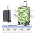 thumbnail image 2 of Travel Luggage Cover Protector - Hummingbird Palm Leaf Green Anti-Scratch Suitcase Covers Fits 18-32 Inch Luggage, 2 of 5