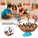 thumbnail image 4 of JUEGO DE BARCO DE EQUILIBRIO DE PININGINO PIRATA JUEGO DE JUGUETOS PARA NIños Y Diversión de Cumpeados para Niños Combinaciód de Juego de Estrategia de Habilidades de Mesa, 4 of 7