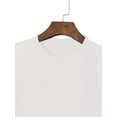 thumbnail image 4 of Camiseta de verano para hombre, talla grande, manga corta con estampado "PRAY", moderna e informal para el día a día, ideal para adultos, hombres, mujeres, adolescentes y jóvenes., 4 of 6