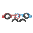 thumbnail image 7 of 16 Pcs Bicycle Handlebar Rubber Gasket, 31.8 to 22.2/25.4 for Mountain Bikes, Road Bikes Handlebar Gasket Adapter, 7 of 7