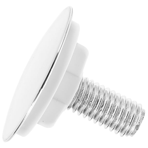 FRCOLOR  Plastic Hole Lid Washbasin Cover Accessories Round Sink Silver