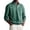 10#Green, variant on Men's Quarter Button Pullover Sweater Long Sleeve Polo Shirt Casual Golf Outdoor Lightweight Soft Comfortable Fall Winter Top Light Green L