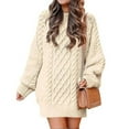 thumbnail image 4 of Fashion Short Cardigan Knitted Sweaters Women Autumn And Winter Long Sleeve Front-open V-neck Button-down Tops Clothes, 4 of 11