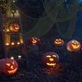 thumbnail image 5 of SkyAuks 5 Pack Halloween Decorations, Kabnic Halloween Gauze - Black Creepy Cloth for Indoor & Outdoor Halloween Decor, Haunted Houses, Gardens, Front Doors & Spider Web Decorations, 30"W x 72"L, 5 of 14