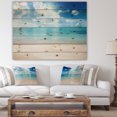 thumbnail image 4 of Design Art - Sable de la Plage dans la Mer Bleue des Caraïbes, 4 of 5