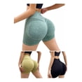 thumbnail image 1 of 3pzs Shorts Licra Deportivo Mujer Sexy Short Yoga Gym Correr, 1 of 8