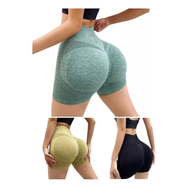 3pzs Shorts Licra Deportivo Mujer Sexy Short Yoga Gym Correr
