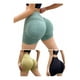 thumbnail image 1 of 3pzs Shorts Licra Deportivo Mujer Sexy Short Yoga Gym Correr, 1 of 8