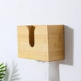 thumbnail image 5 of Caja de papel para colgar en la pared del inodoro de madera de bambú natural-29 * 11.5 * 19 cm Adepaton LL-0250, 5 of 5