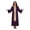 Purple, variant on iixpin Women Fancy Dress Ball Theme Party Poise Splendor Holiday Fur Vestment Long Robe Priest Cassocks Purple S