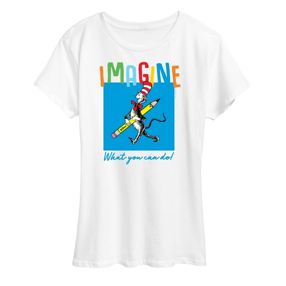The Cat in the Hat - Seuss Imagine Trio - Women's Short Sleeve Graphic T-Shirt